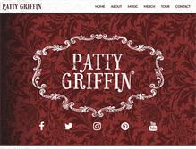 Tablet Screenshot of pattygriffin.com